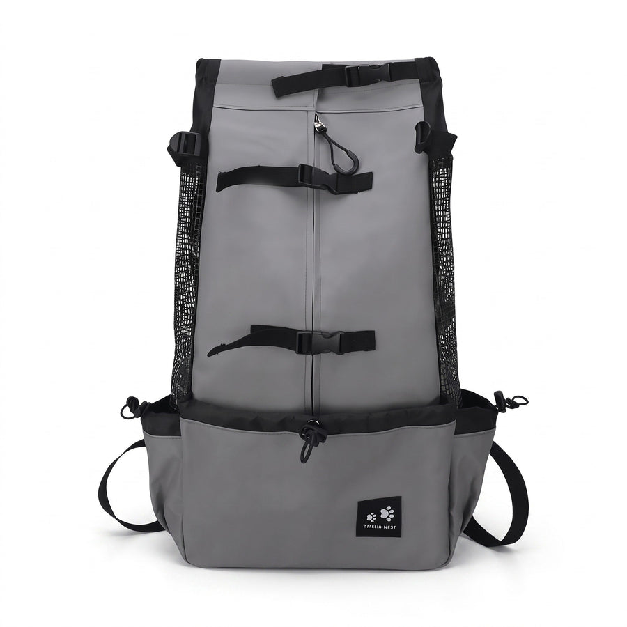 Dog Hiking Carrier Backpack with Ventilated Mesh and Padded Straps - product view 6 | Buffalo Gears