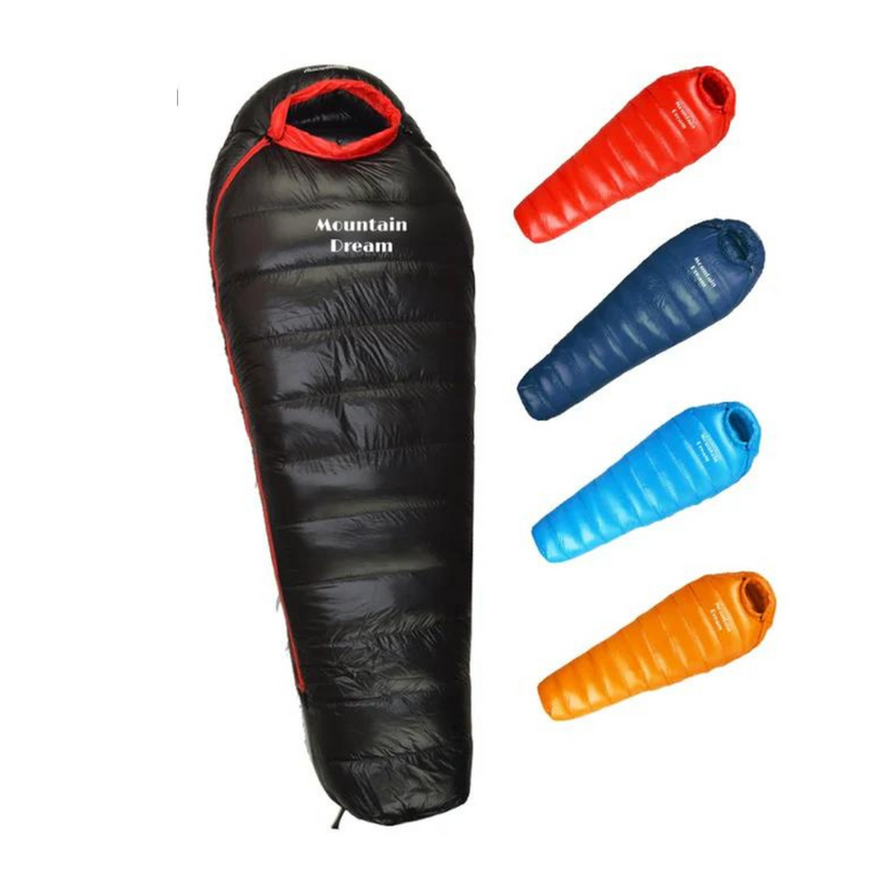 Down-Filled Winter Sleeping Bag Rated to -20C for Camping - product view 6 | Buffalo Gears