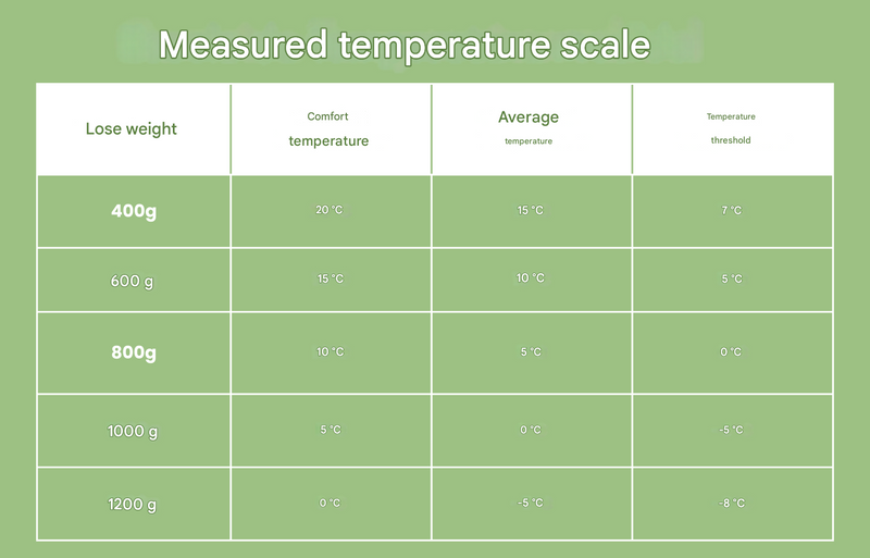 Down-Filled Winter Sleeping Bag Rated to -20C for Camping - product view 9 | Buffalo Gears