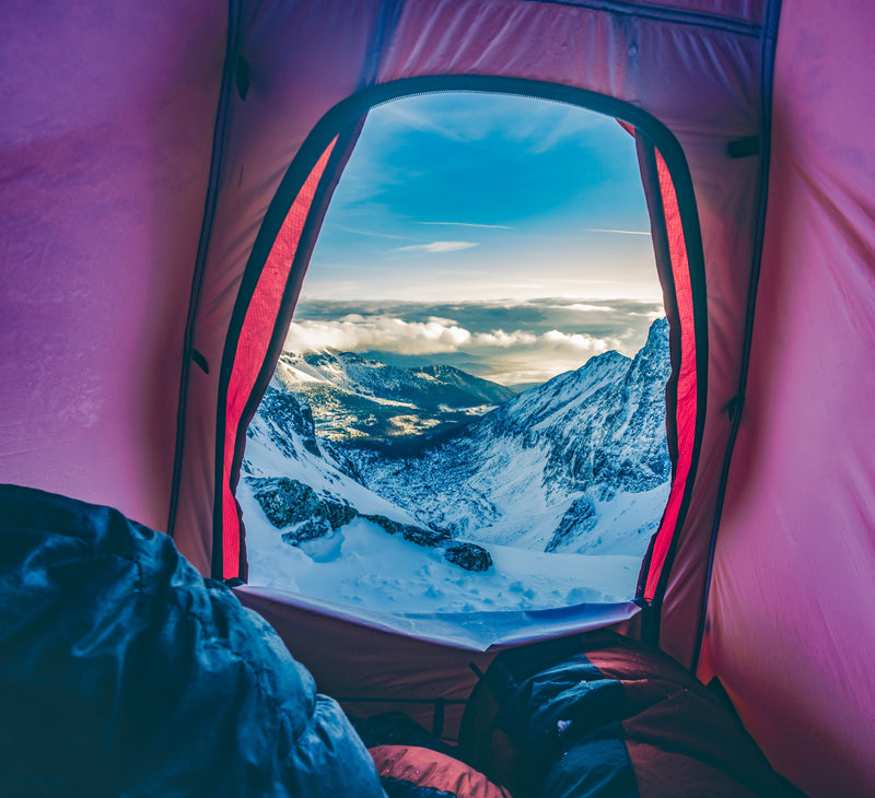 Extreme Cold Down Sleeping Bag for Winter Alpine Treks - product view 3 | Buffalo Gears