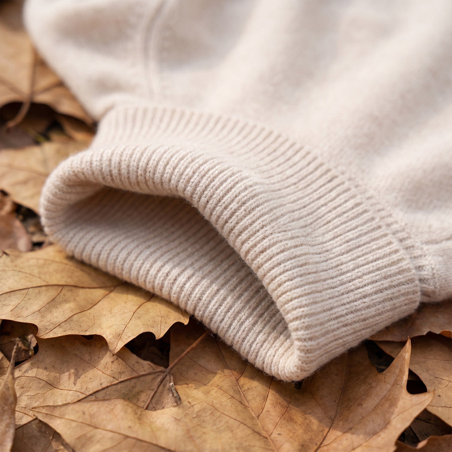Fine Knit Jumper for Women with Lapel Collar - product view 3 | Buffalo Gears