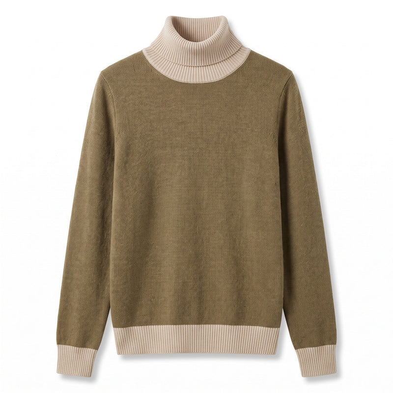 Fine Knit Jumper for Women with Lapel Collar - product view 7 | Buffalo Gears