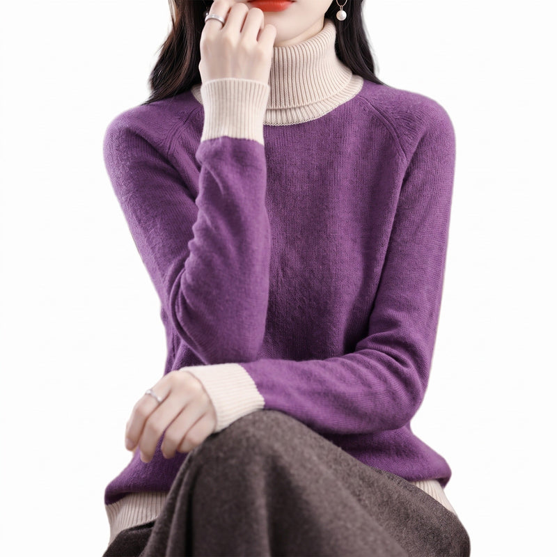 Fine Knit Jumper for Women with Lapel Collar - product view 9 | Buffalo Gears