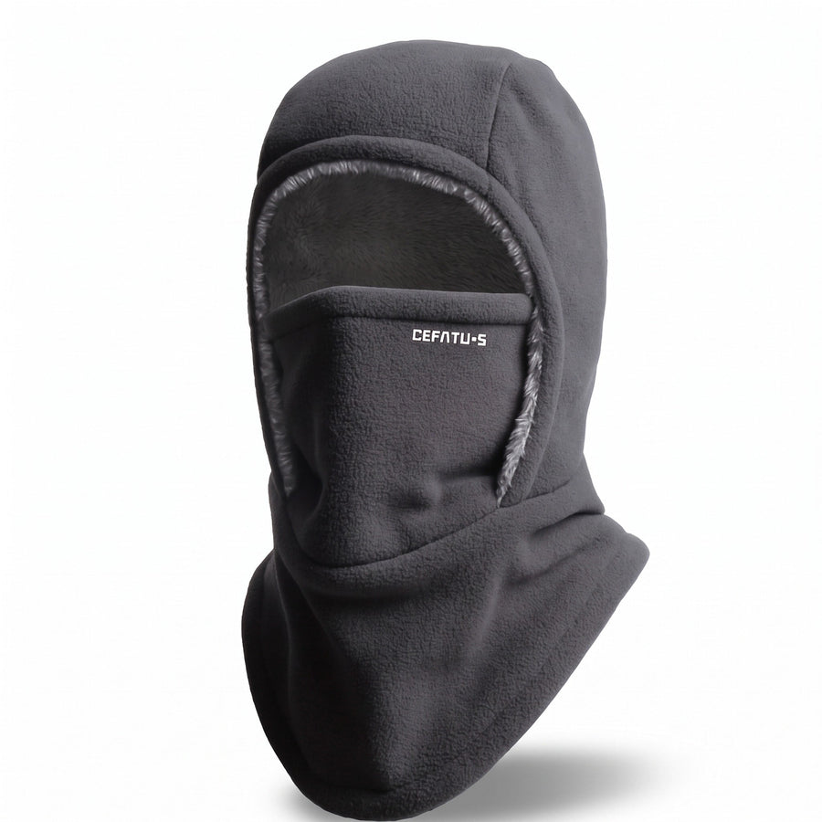 Fleece Balaclava Worn as Hood, Face Mask or Neck Warmer - product view 6 | Buffalo Gears