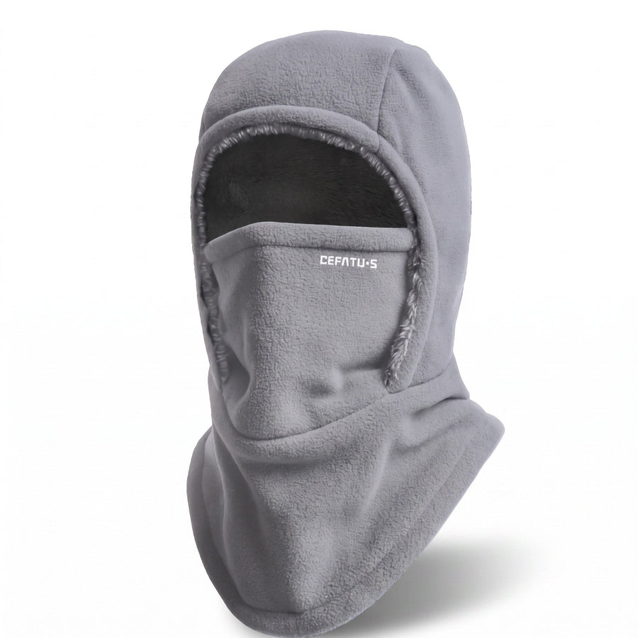 Fleece Balaclava Worn as Hood, Face Mask or Neck Warmer - product view 7 | Buffalo Gears