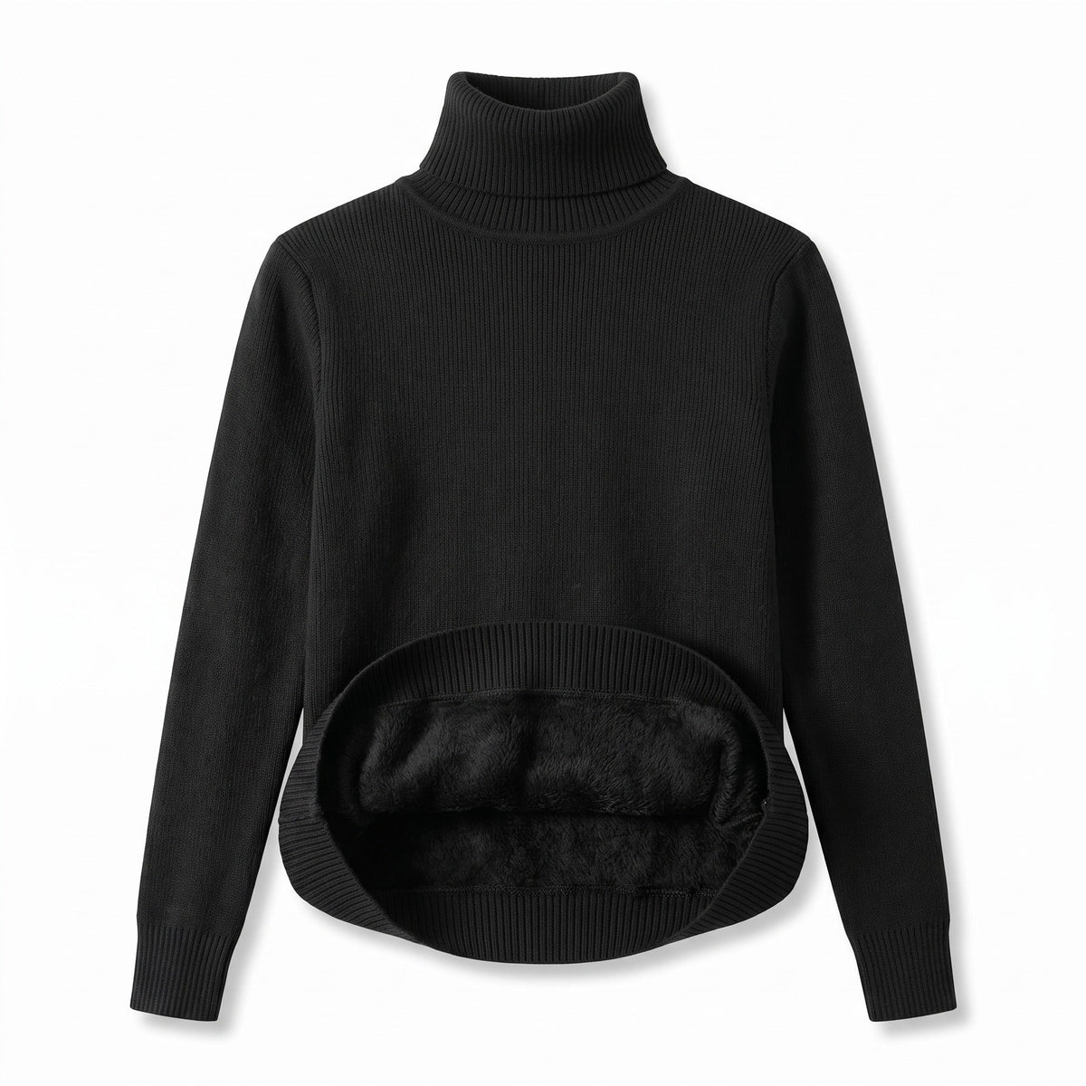 Fleece Base Layer Top for Women with High Neck - product view 1 | Buffalo Gears