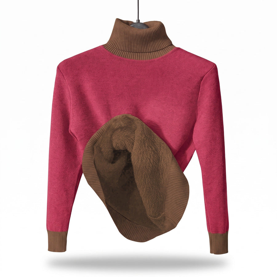Fleece Base Layer Top for Women with High Neck - product view 9 | Buffalo Gears