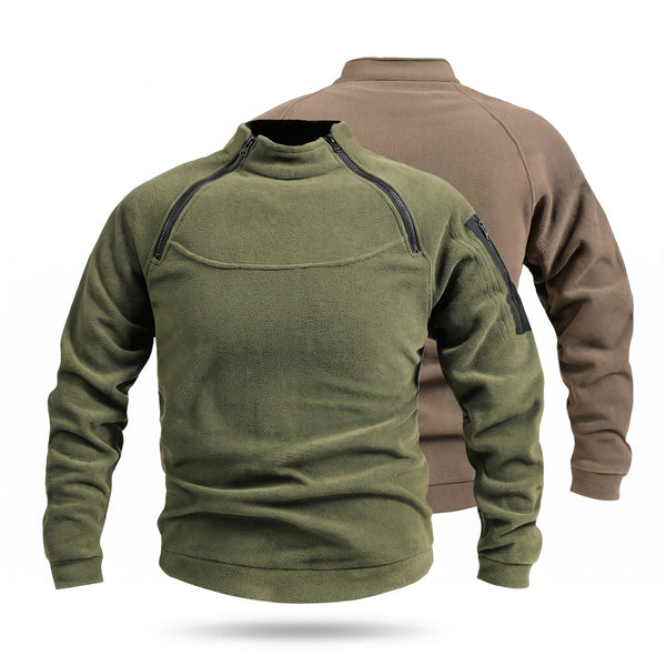 Fleece Pullover Two Pack for Men, Half Zip