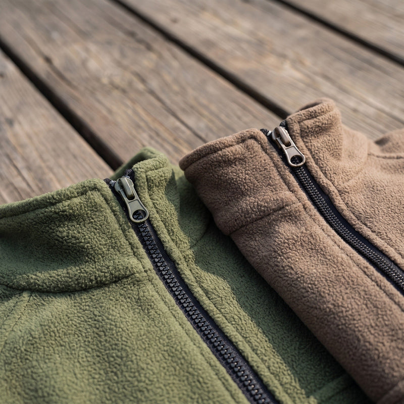 Fleece Pullover Two Pack for Men, Half Zip - product view 3 | Buffalo Gears