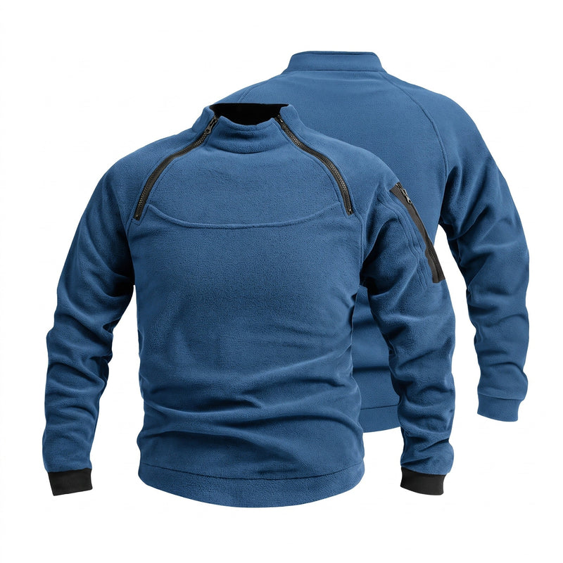 Fleece Pullover Two Pack for Men, Half Zip - product view 9 | Buffalo Gears