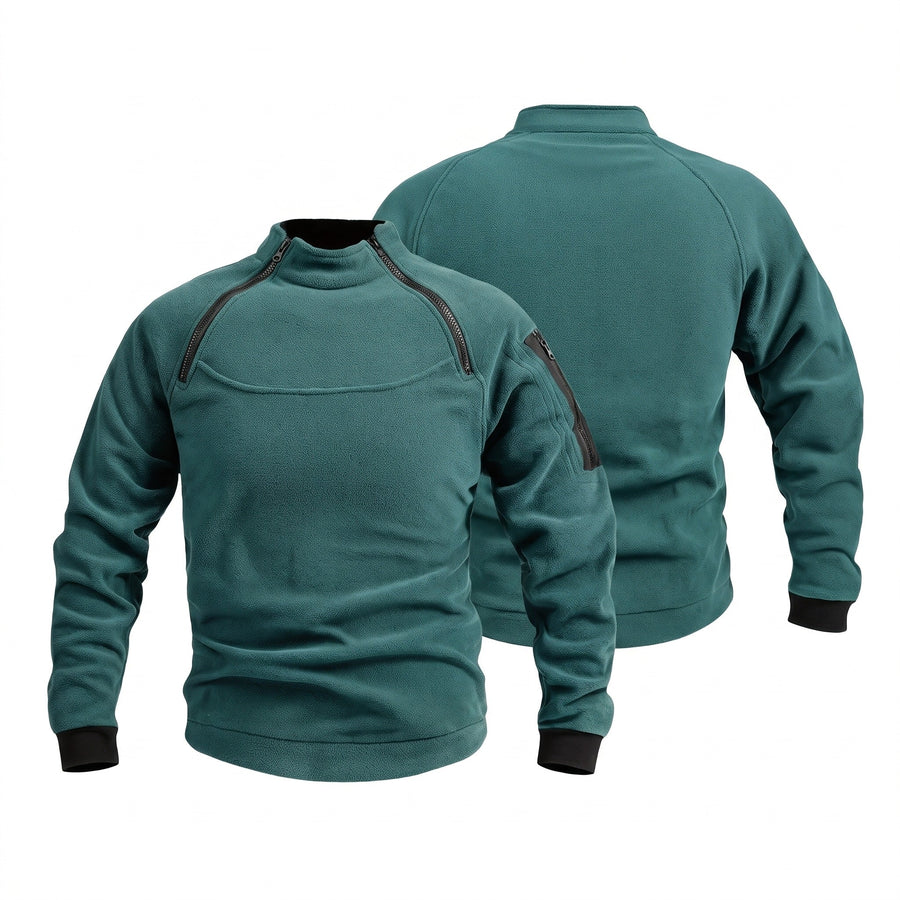 Fleece Pullover Two Pack for Men, Half Zip - product view 10 | Buffalo Gears