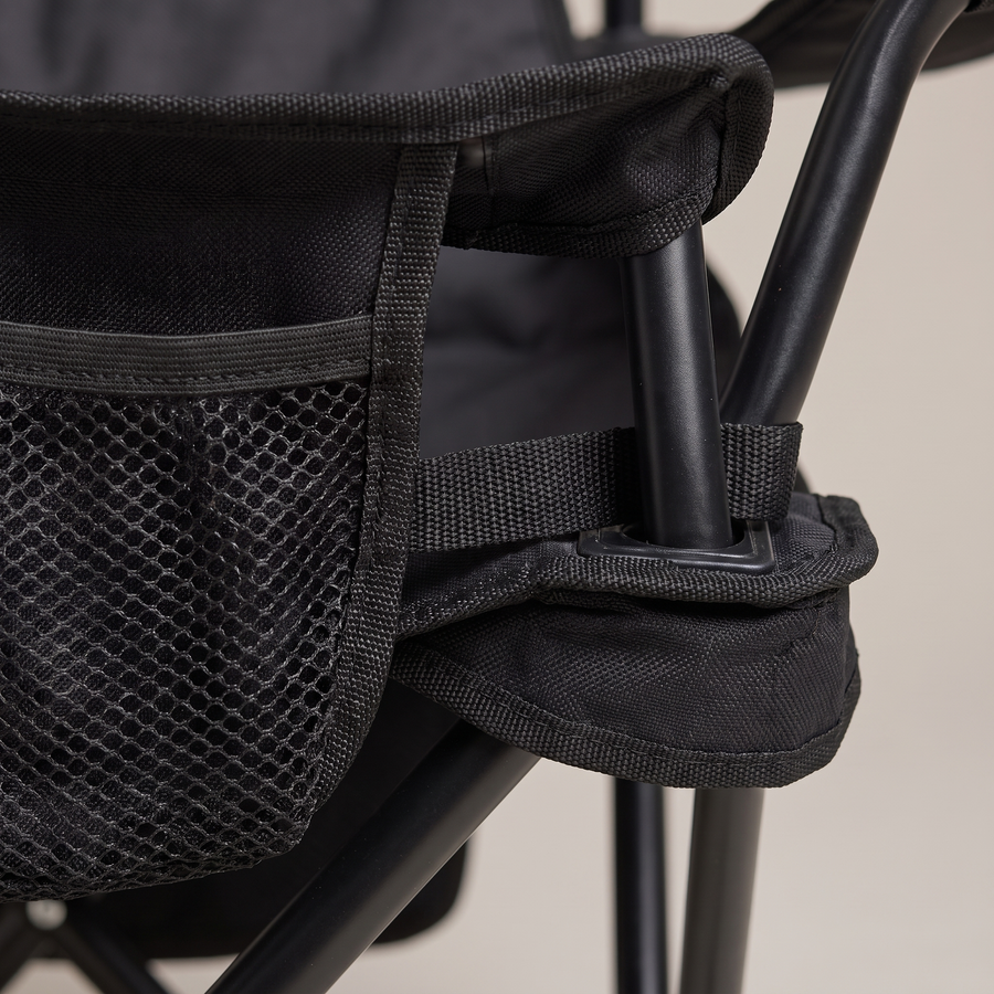 Folding Camping Chair Padded Compact with Carry Bag Outdoor Seat - product view 2 | Buffalo Gears