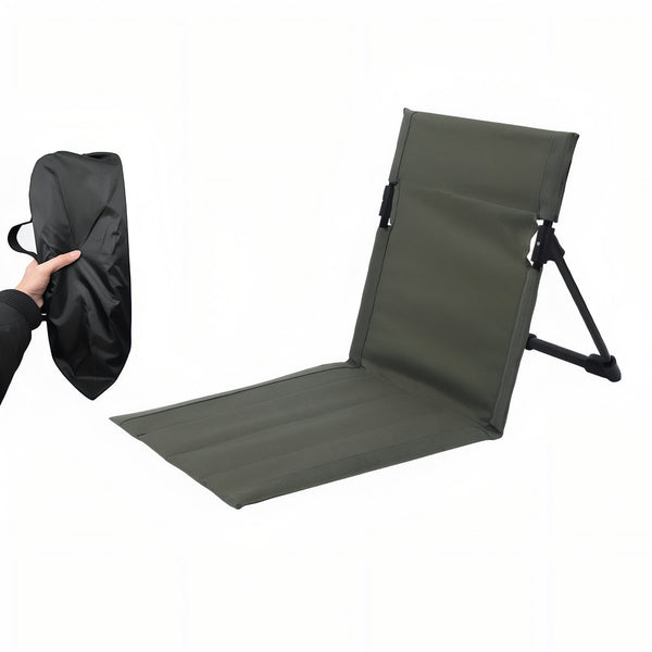 Folding Ultralight Ground Chair for Backpacking Camps