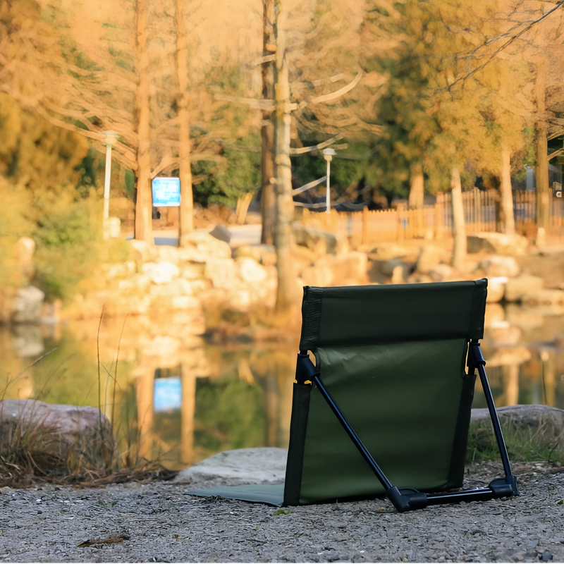 Folding Ultralight Ground Chair for Backpacking Camps - product view 6 | Buffalo Gears