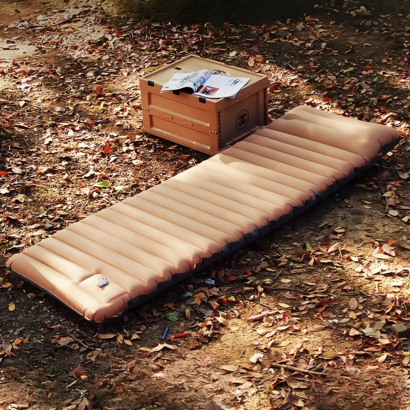 Four-Season Inflatable Camping Mat with Built-In Pump - product view 5 | Buffalo Gears
