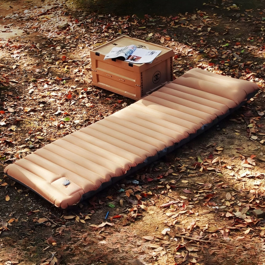 Four-Season Inflatable Camping Mat with Built-In Pump - product view 5 | Buffalo Gears
