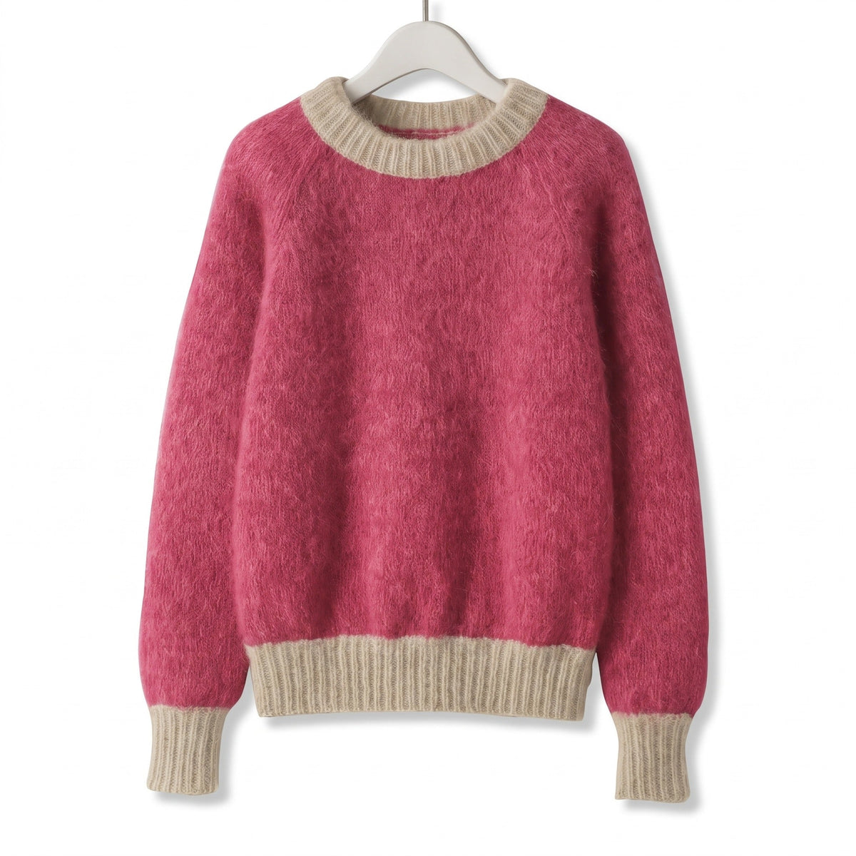 French Style Jumper for Women, Straight Crew Neck - product view 1 | Buffalo Gears