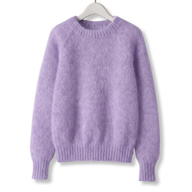 French Style Jumper for Women, Straight Crew Neck - product view 5 | Buffalo Gears