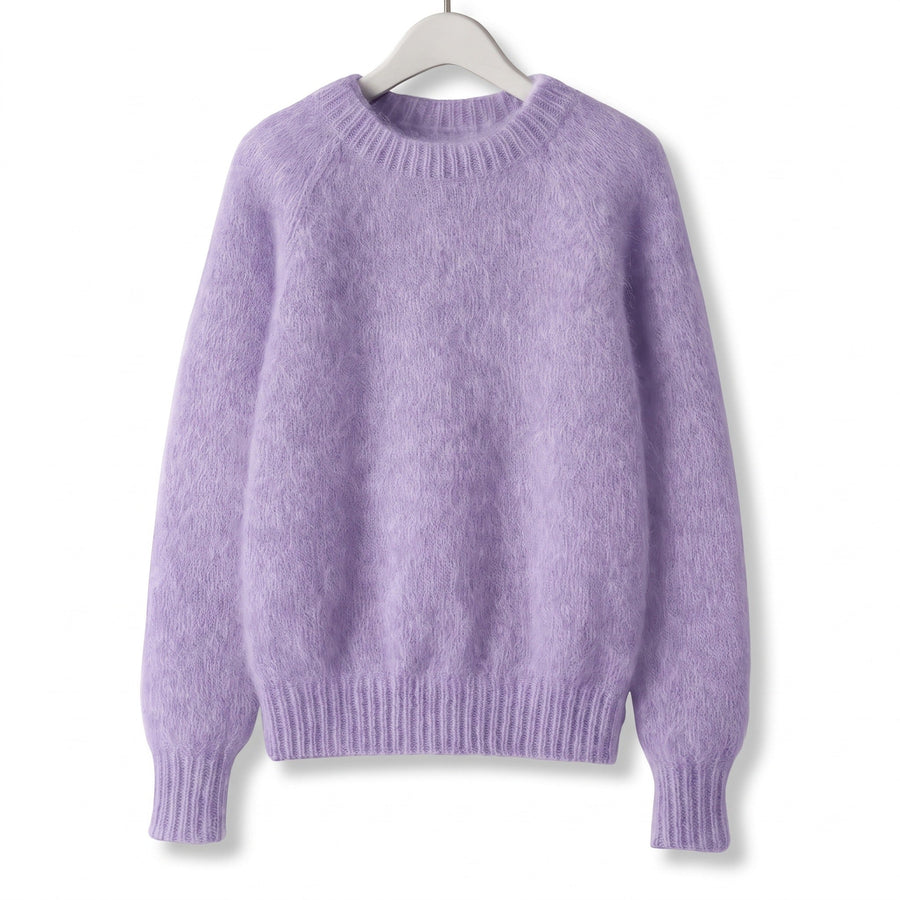 French Style Jumper for Women, Straight Crew Neck - product view 5 | Buffalo Gears