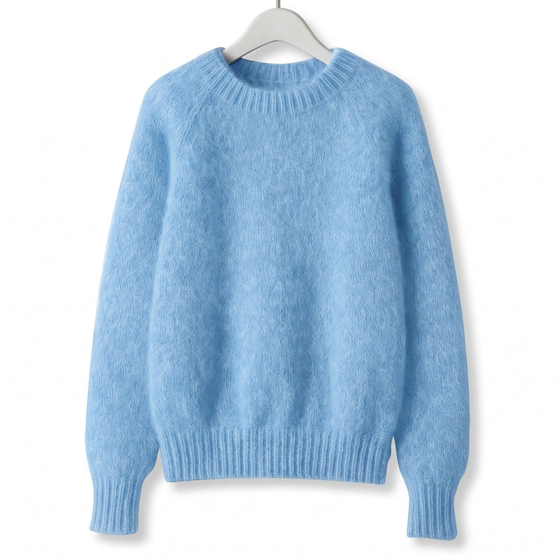 French Style Jumper for Women, Straight Crew Neck - product view 6 | Buffalo Gears
