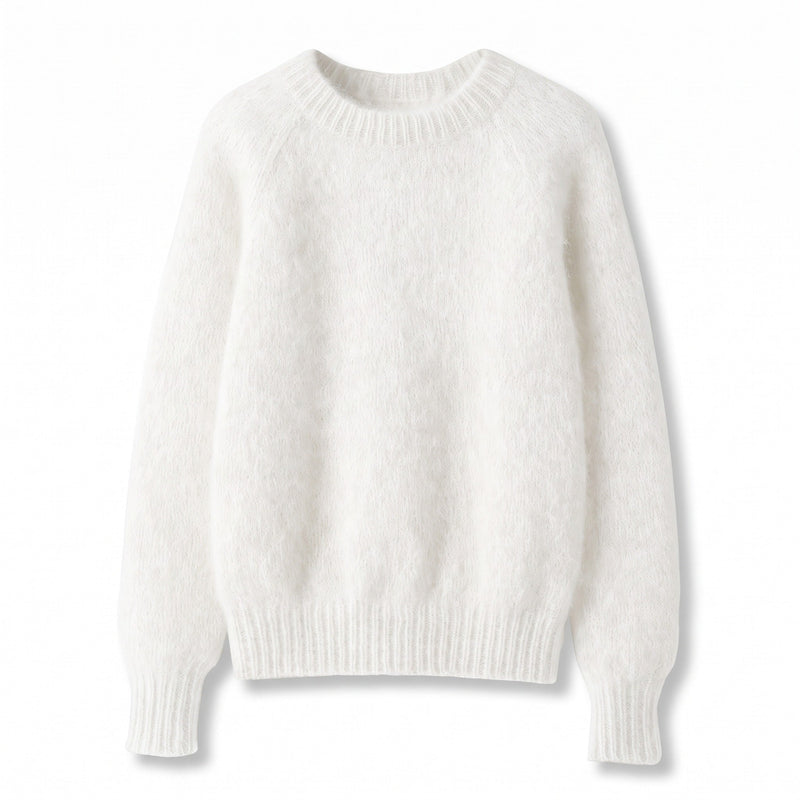 French Style Jumper for Women, Straight Crew Neck - product view 9 | Buffalo Gears