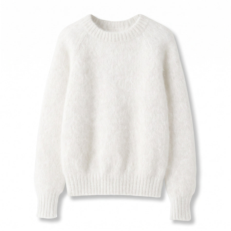 French Style Jumper for Women, Straight Crew Neck - product view 9 | Buffalo Gears
