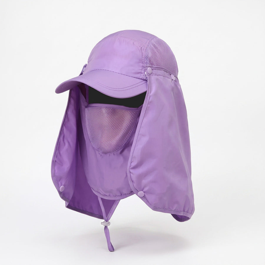 Full Coverage Sun Cap with Removable Ear and Neck Flaps - product view 7 | Buffalo Gears