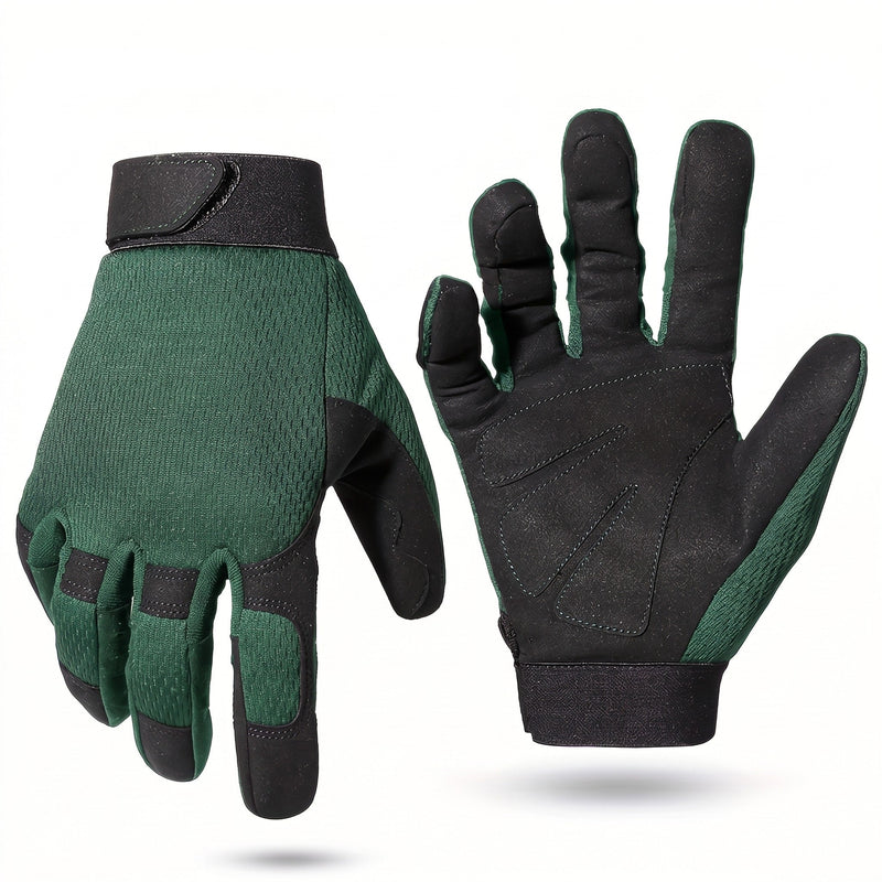 Full Finger Outdoor Gloves for Men with Wrist Strap - product view 5 | Buffalo Gears