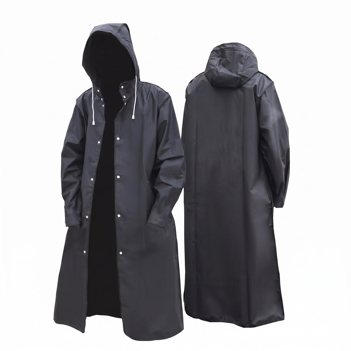Full Length EVA Rain Coat for Adults, Unisex Fit - product view 1 | Buffalo Gears