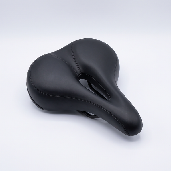 Gel-Cushioned Ergonomic Bicycle Saddle for Longer Rides