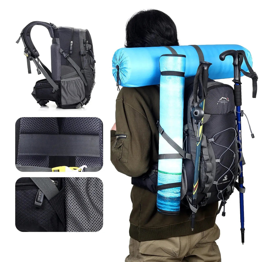 40-Litre Hiking Backpack Suspension Lightweight Trekking Pack – product view 7 | Buffalo Gears