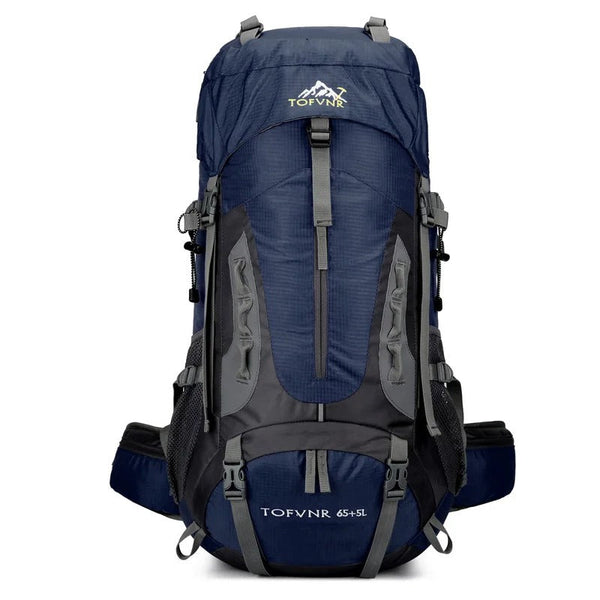 60-Litre Waterproof Hiking Backpack High-Capacity Camping Travel Pack