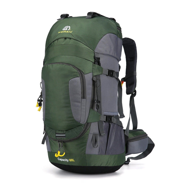 60-Litre Waterproof Hiking Backpack High-Capacity Outdoor Travel Pack