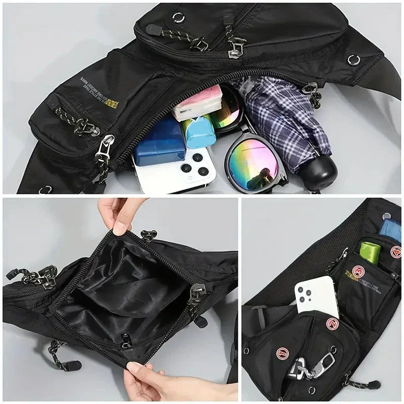 Anti Theft Crossbody Bag Water-Resistant Outdoor Travel Sling – product view 6 | Buffalo Gears