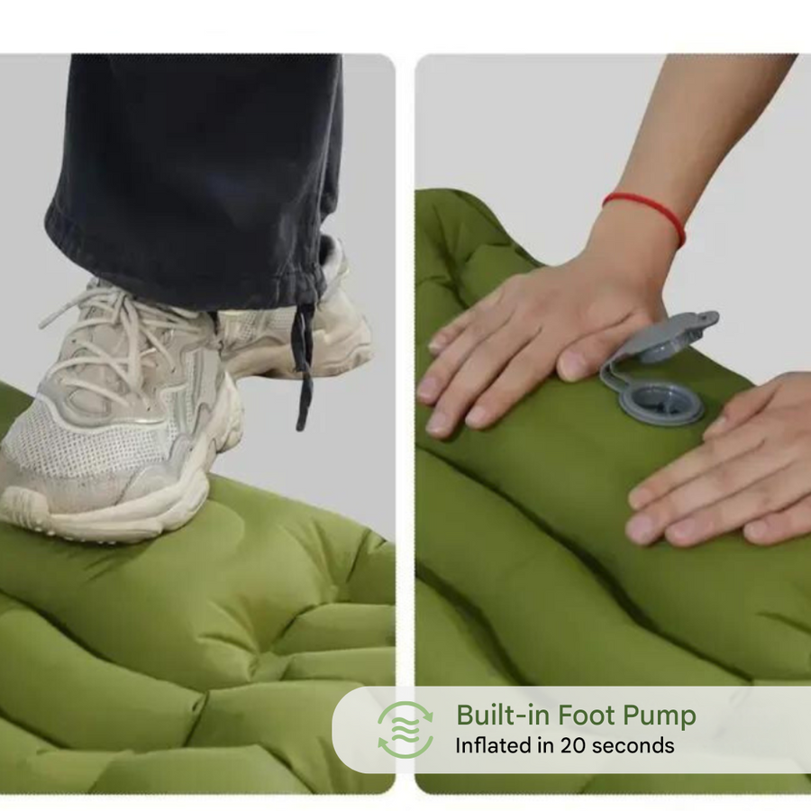 Camping Sleeping Mat Air Bed Built-In Pump Lightweight – product view 4 | Buffalo Gears