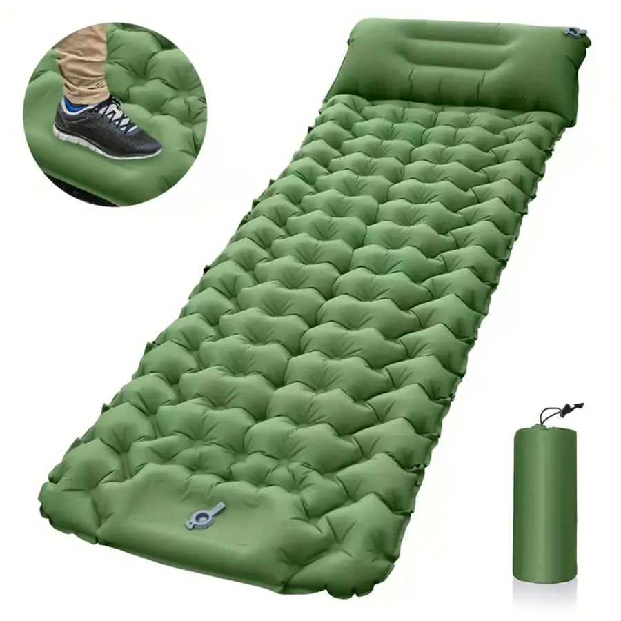 Camping Sleeping Mat Air Bed Built-In Pump Lightweight – product view 5 | Buffalo Gears