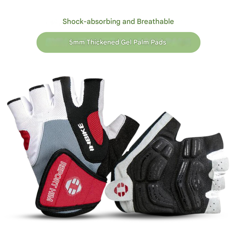 Cycling Gloves 3D Gel-Padded Breathable Anti Slip Bike – product view 12 | Buffalo Gears