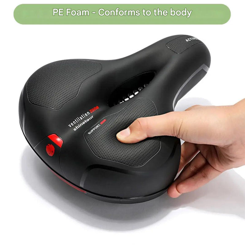 Ergonomic Bike Saddle Memory-Foam Comfortable Bicycle Seat – product view 3 | Buffalo Gears