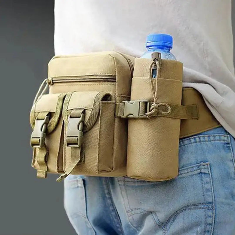 Hiking Waist Bag Water-Resistant Fanny Pack Outdoor Utility Pouch – product view 3 | Buffalo Gears