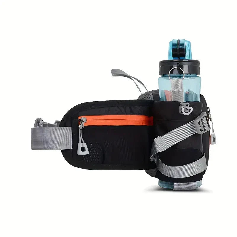 Hiking Waist Bag with Water Bottle Pocket Outdoor Fanny Pack Unisex – product view 5 | Buffalo Gears