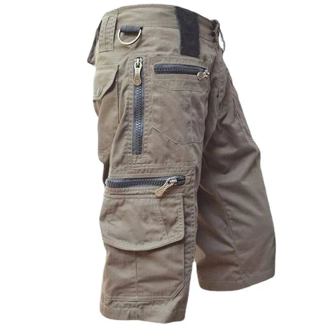Men's Cargo Shorts Quick-Drying Stretch Outdoor Zip Pockets – product view 4 | Buffalo Gears