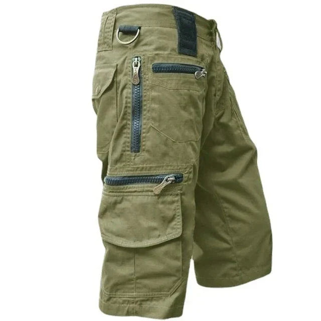 Men's Cargo Shorts Quick-Drying Stretch Outdoor Zip Pockets – product view 5 | Buffalo Gears