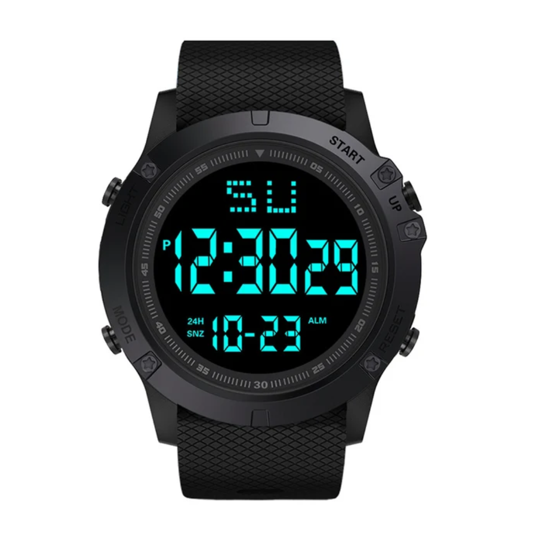 Men's Digital Outdoor Watch Water-Resistant Sports Wristwatch – product view 1 | Buffalo Gears