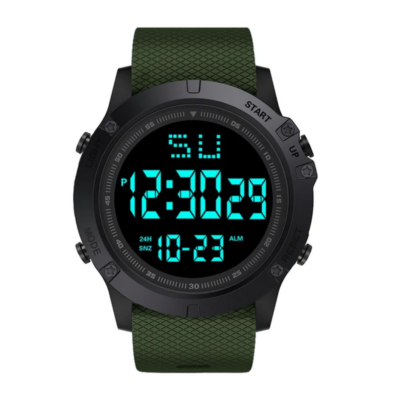 Men's Digital Outdoor Watch Water-Resistant Sports Wristwatch – product view 2 | Buffalo Gears