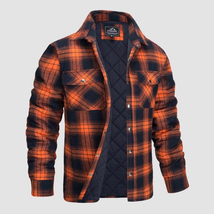 Men's Lumberjack Jacket Lined Warm Hard-Wearing Outdoor Work Coat – product view 6 | Buffalo Gears
