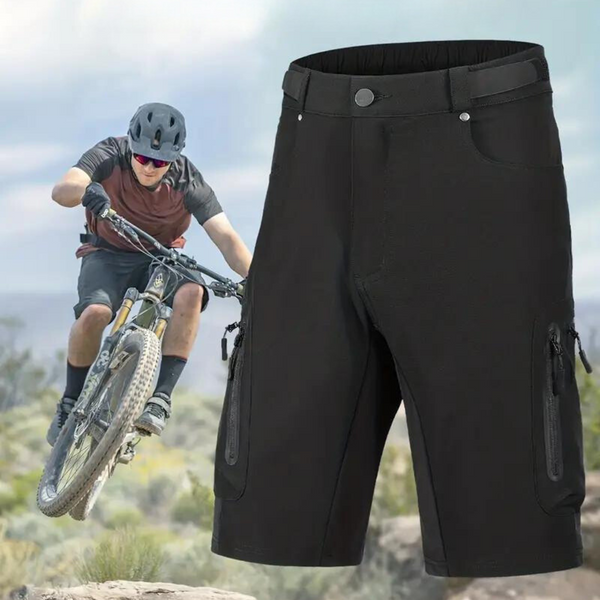 Men's MTB Cycling Shorts Cargo Pockets Quick-Drying Bike