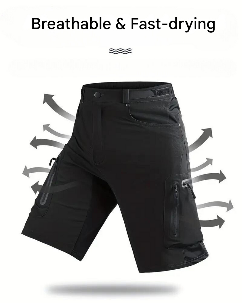 Men's MTB Cycling Shorts Cargo Pockets Quick-Drying Bike – product view 11 | Buffalo Gears