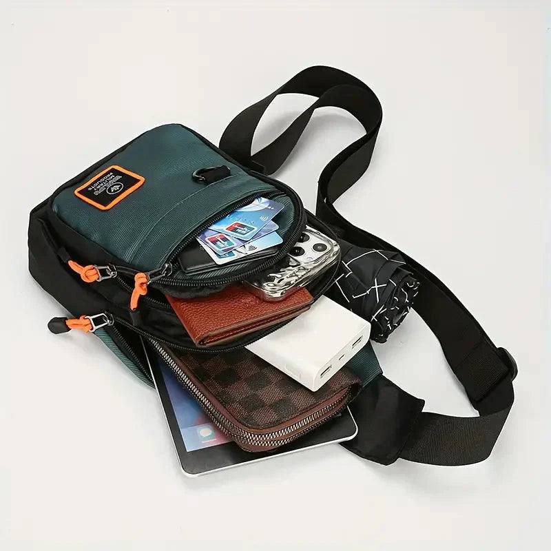 Men's Shoulder Bag Water-Resistant Outdoor Crossbody Sling Pack – product view 7 | Buffalo Gears