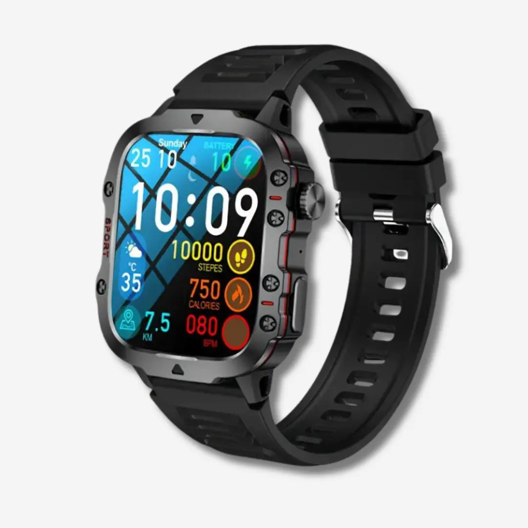 Men's Sports Smartwatch IP68 Weather-Resistant Fitness Tracker Watch – product view 1 | Buffalo Gears