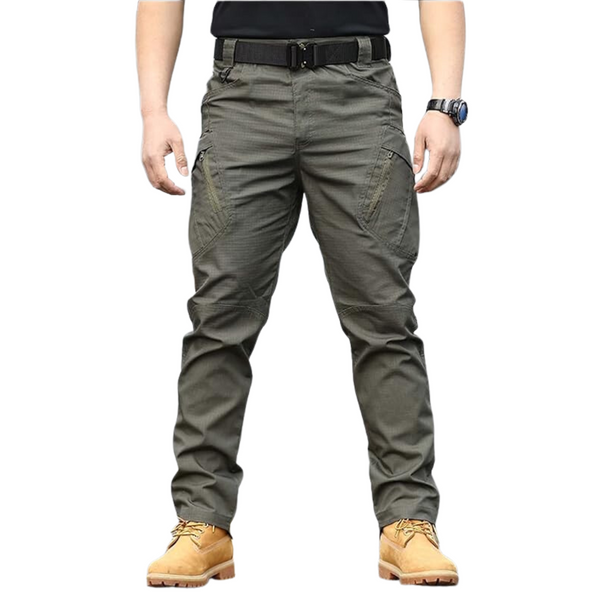 Men's Tactical Cargo Trousers Water-Resistant Outdoor Hiking